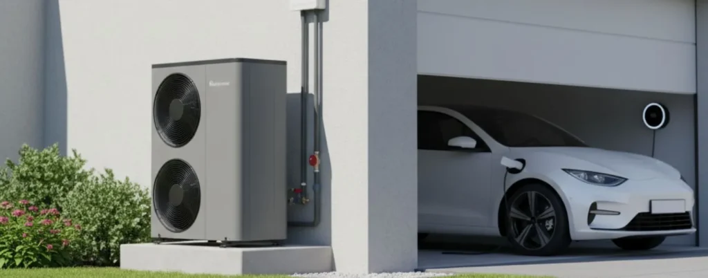 Acumulador ACS y kit de instalación aerotermia