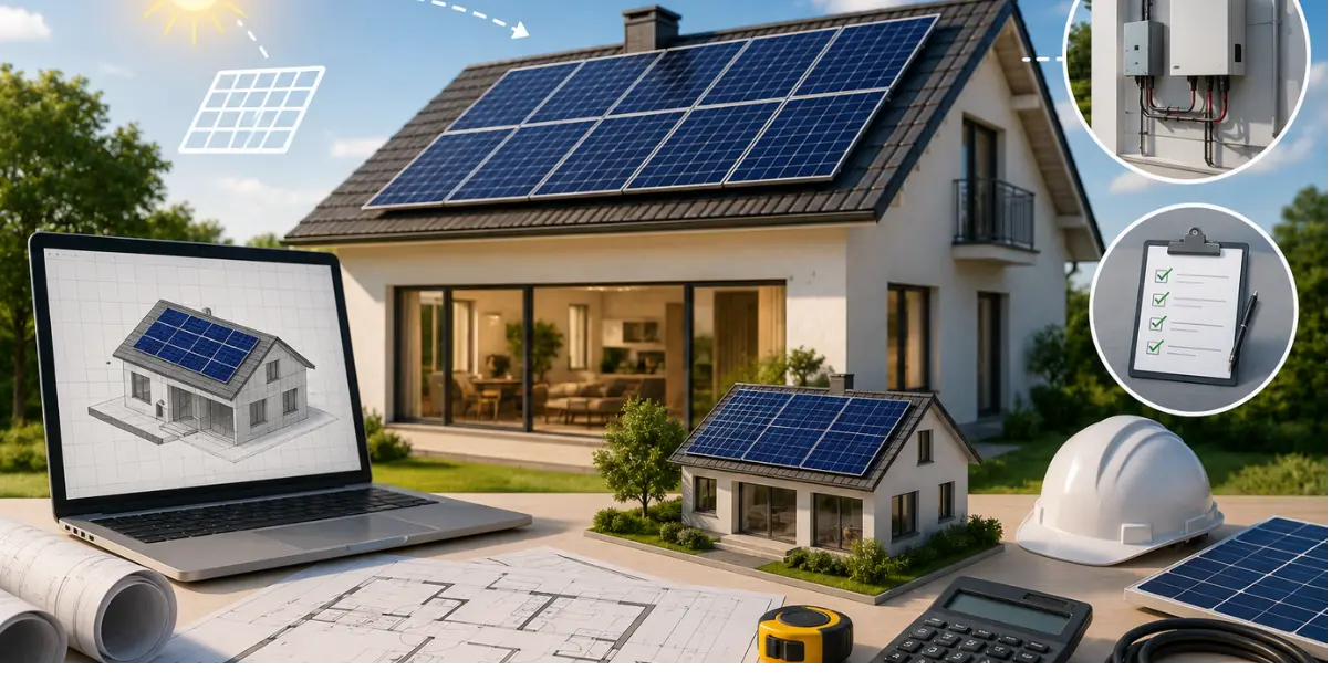 Dimensionado de instalación solar fotovoltaica según consumo de la vivienda