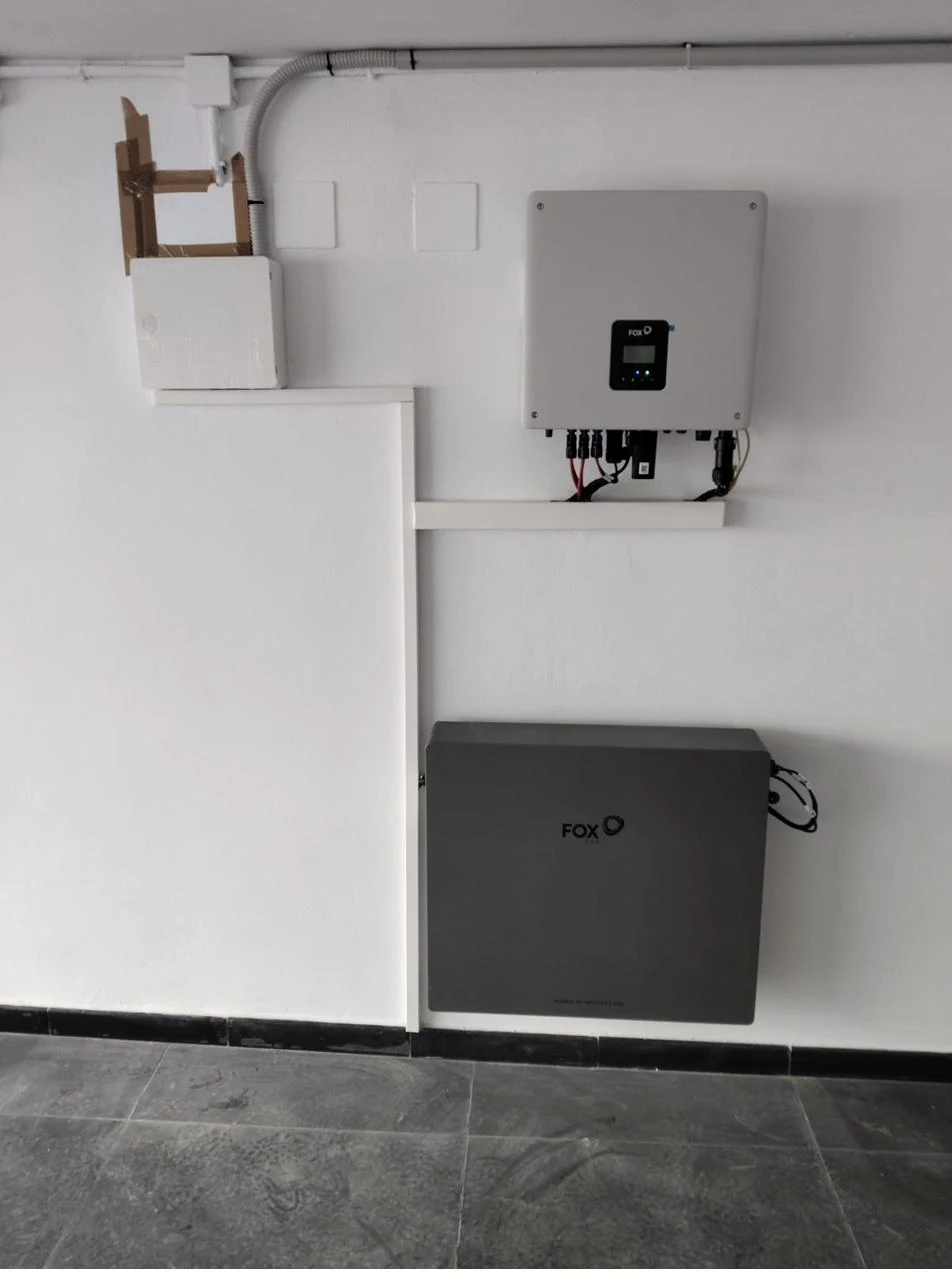 Inversor y batería Fox ESS instalados en vivienda de Mallorca